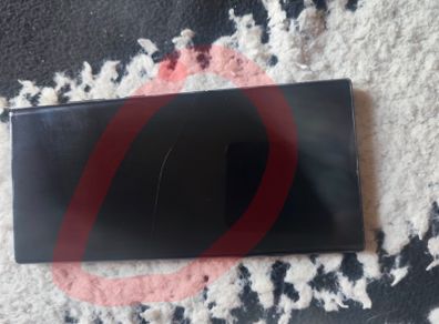 Samsung s22 ultra 256 gb good condition, but screen broken! See the  picture!open network  dual sim