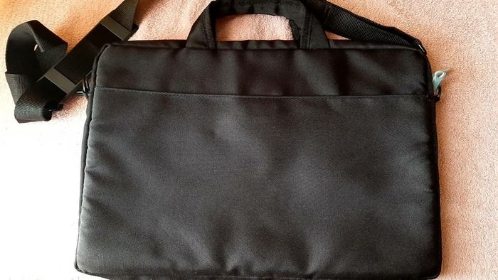 Black laptop bag