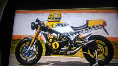 Yamaha RD YPVS race seat