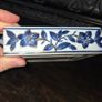 Vintage Chinese Porcelain Trinket Box with Gold Gilt Detail Image 9