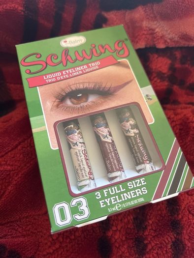 The balm liquid liner trio set brand new full size eyeliner