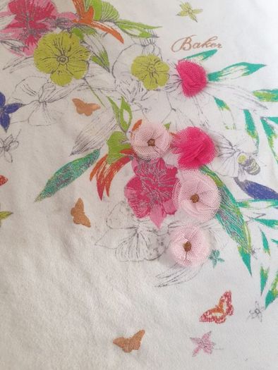 Ted baker 3-4 girls flower tshirt