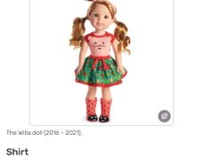 American Girl 14.5 in WellieWishers Willa Doll