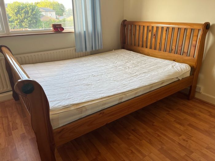 Free double bed - frame only