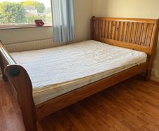 Free double bed - frame only