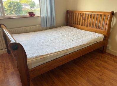 Free double bed - frame only