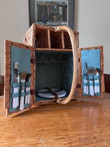Wicker Picnic Basket