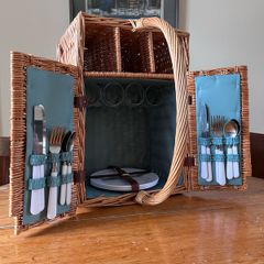 Wicker Picnic Basket
