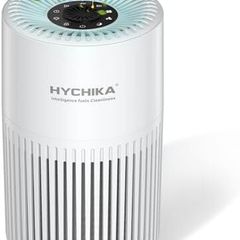 Air Purifier for Bedroom Home - Quiet HEPA Filter Cleaner with Fragrance Sponge & 3 Speed for Dust, Pet,Better Sleep, Air Freshener, Odour, Smoke, Office, Desktop
