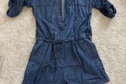 Allsaints denim jumpsuit (UK4 /eu 32)