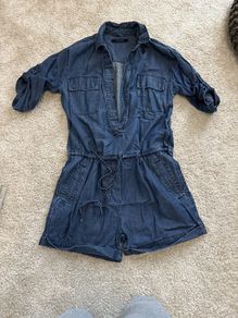 Allsaints denim jumpsuit (UK4 /eu 32)