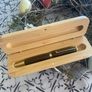 Hand turned  Irish wooden pens Image 5