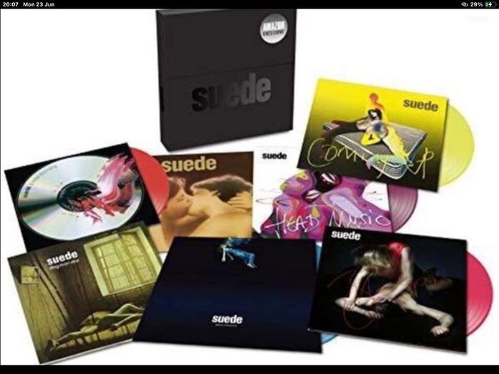 suede  |  studio albums  ('93-'16):  Limited Exclusive Edition Vinyl Box Set