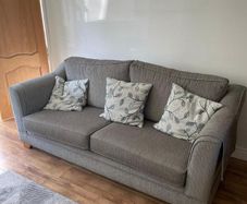 Sofa 3.5 seater + matching armchair