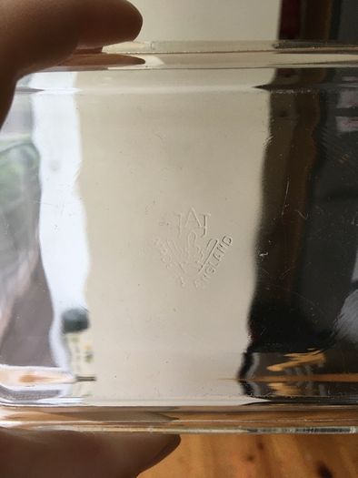 Vintage JAJ Pyrex Butter Dish