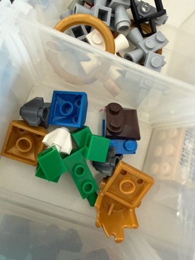 lego parts airplane engine light bricks etc