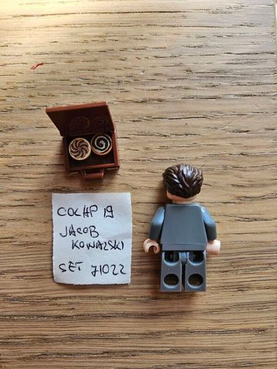 lego jacob kowalsky colhp-19 set 71022 cmf