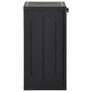 Garden Storage Cabinet Black Image 3