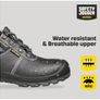 SAFETY JOGGER - BESTBOY - Steel Toe Cap S3/S1P Work Shoe for Women, Anti Slip Puncture Resistant Steel Sole, Shock Absorbing, Water and Oil Repellant - UK5, EU38 Image 2
