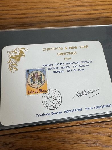 FDC Isle of Man 1978