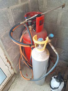 Cutting/burning gear