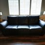 Italian Leather 3-Seater Sofa Image 5