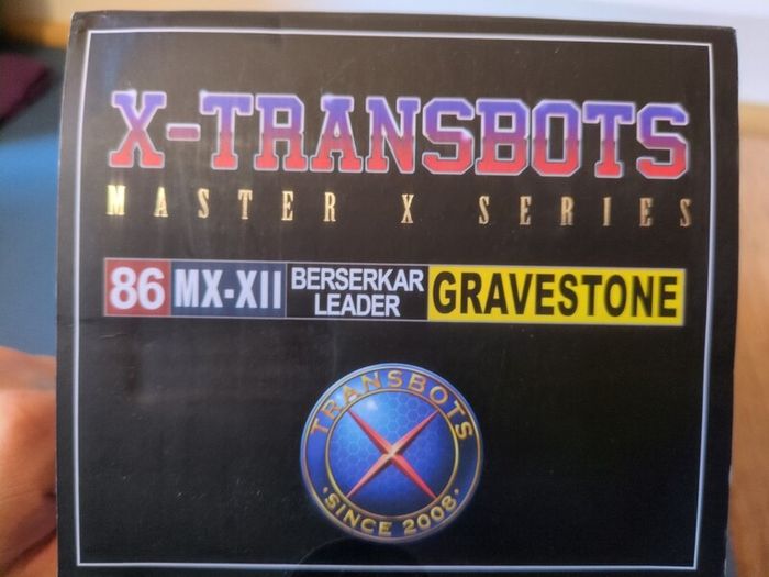Transformers X Transbots Master X series "GRAVESTONE"