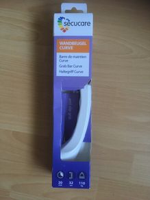 NEW IN BOX SecuCare Curve Grab Bar grab rail