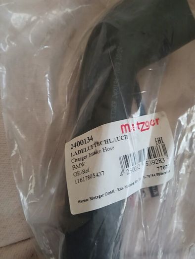 E90 charger pipe metzeul