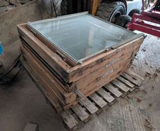 1140mm x 1180mm Velux windows x4