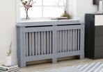 Radiator Cover Anthracite 152x19x81 cm MDF