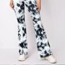 Shein Tie-Dye Flare Trousers - Size 10 Image 4