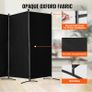Room Divider 3 Panels Room Divider, Folding Privacy Screen and Portable Image 4