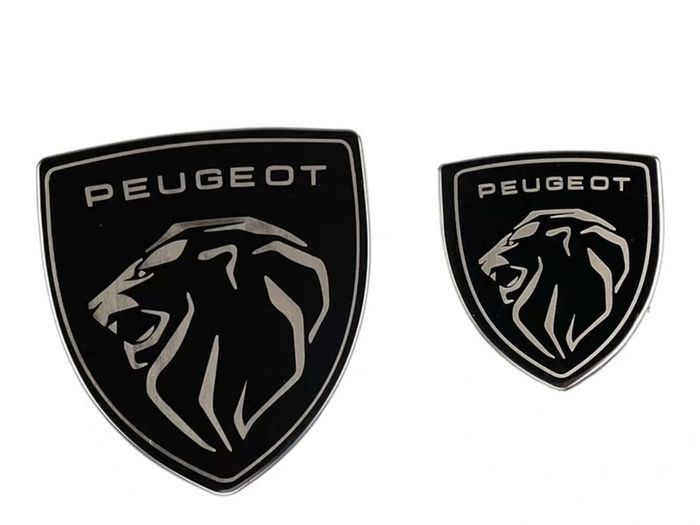 Pair of Peugeot Badges - FREE POST