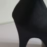 Andres Machado Black Satin Ladies Peeptoe Pumps Heels Shoes Size EU36 UK3 Wedding CAN POST Image 10
