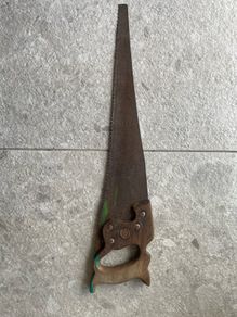 Vintage Disston Hand Saw