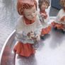 6 Capodimonte 50s Italian porcelain altar boys. Symphony of Faith, D18 Image 7