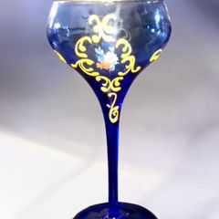 Gorgeous handmade Bohemian glass chalet