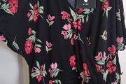 Very Floral Cold Shoulder Dress Size 22(nwt)