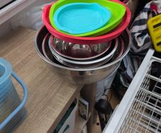 Aluminum stacking Bowls