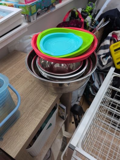 Aluminum stacking Bowls