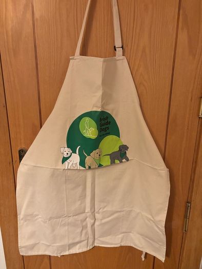 Brand New Irish Guide Dogs Cotton Apron