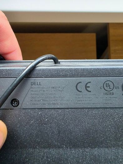 Dell Pro 3 Wired Keyboard - KB216 - English-UK (QWERTY) - Black