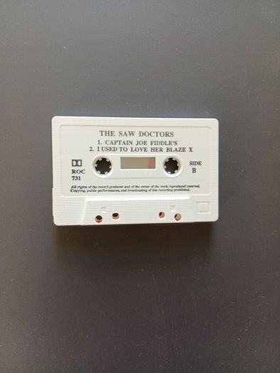 I useta love her cassette single The Sawdoctors