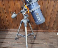 Celestron AstroMaster 114EQ Telescope + Boxed 2x Barlow Lens