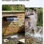 8" Pond Waterfall Spillway Filter Kit, 304 Stainless Steel Water Blade Weir with 7-Colour LED Lights & Remote, Quiet Pump, 9.84ft Hose for Garden Pond Water Feature Image 5