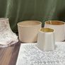 Vintage & Neutral Table Lampshades Collection 4 Piece Bundle Image 3