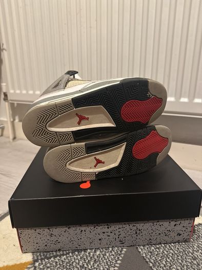 Air Jordan 4 retro GS Military Blue + Free