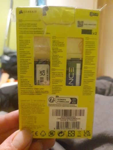 vengeance SODIMM DDR5 64gb (32gbx2)Laptop