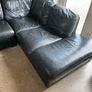 Italian leather corner sofa Image 3
